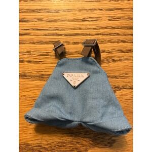 LABUBU PRADA (Faux PRADA) outfit Blue Overalls